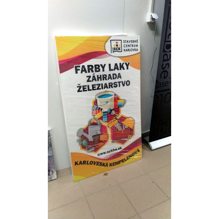 reklamní cedule stavební centrum Karlovka